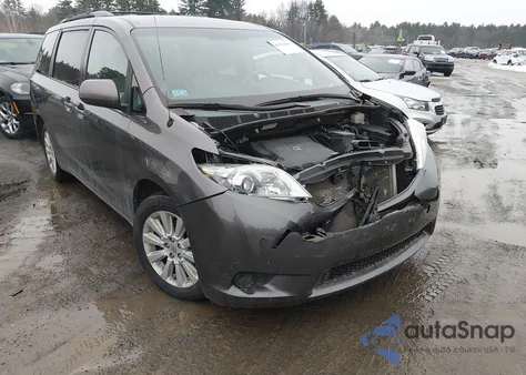 2013 Toyota Sienna Le 7 Passenger from USA, damaged, VIN 5TDJK3DC9DS050189